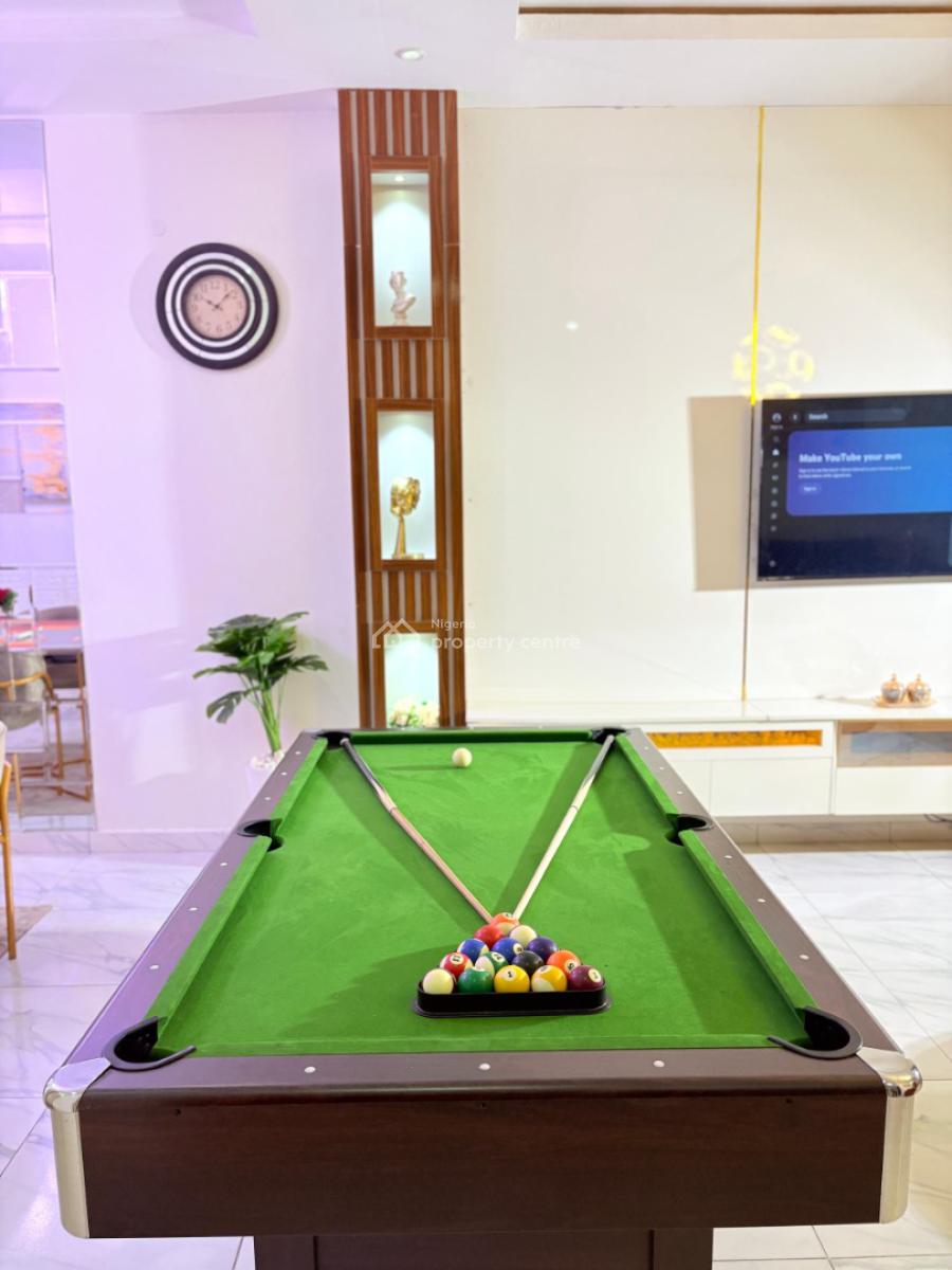 Luxury 4 Bedroom Apartment with Snooker, Swimming Pool and Gym, Pacific Shelters Project Estate, Harris Drive, Vgc, Lekki, Lagos, Terraced Duplex Short Let