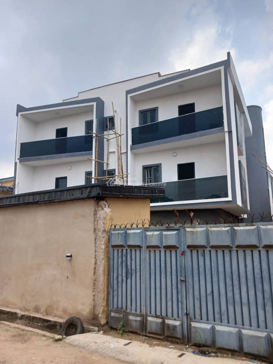 3 Bedroom Flat with a Guest Toilet, Off College Road, Ogba, Lagos, Ogba, Ikeja, Lagos, Block of Flats for Sale