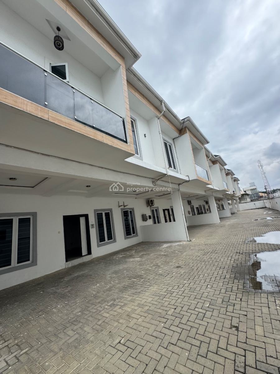 Luxurious Sweet 4 Bedroom Duplex Terrace Fully Serviced, Orchid Road Lekki Before Round About, Lekki, Lagos, Terraced Duplex for Rent