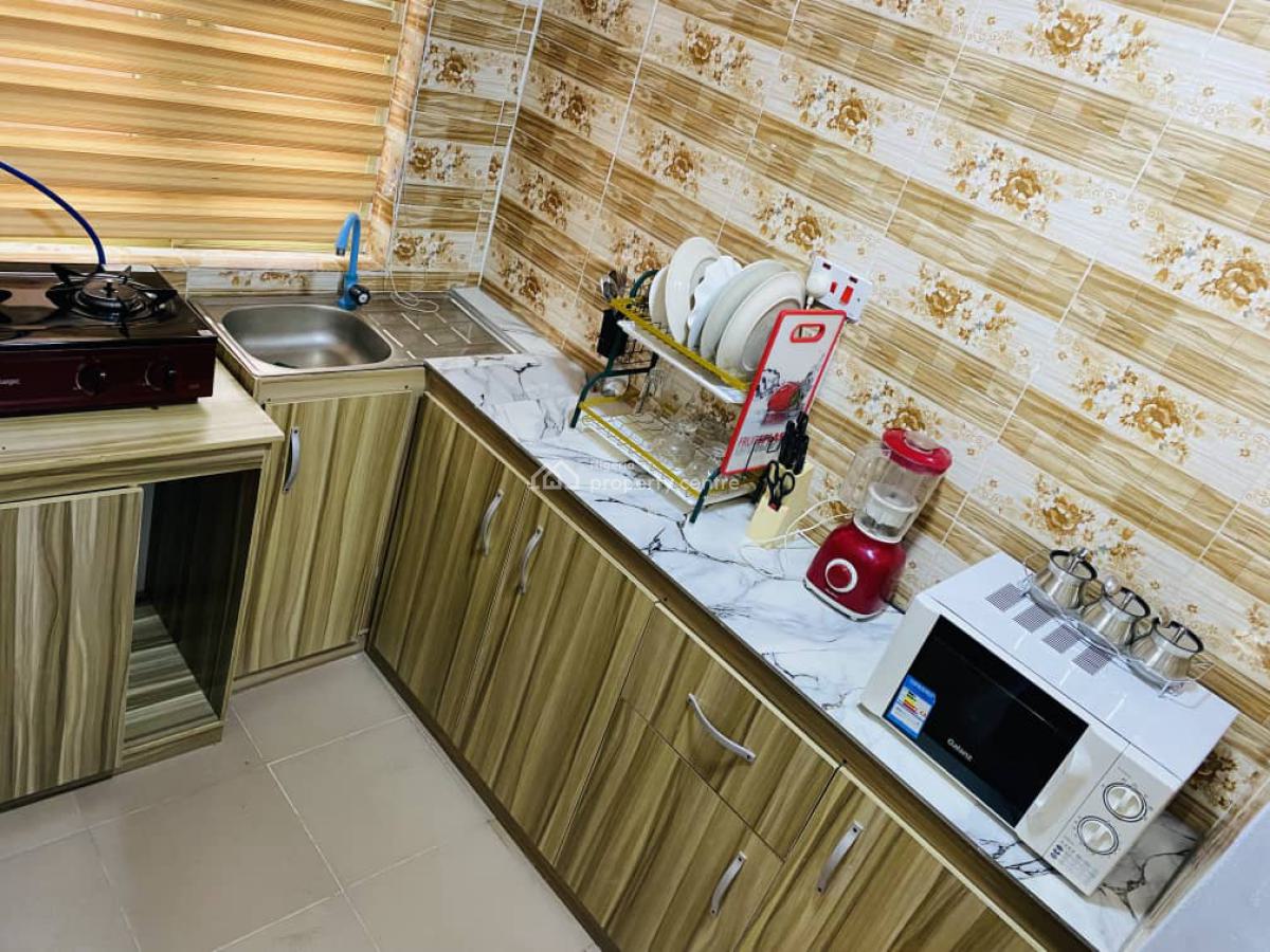 Freshly Furnished Luxury 2 Bedroom Apartment, Off College Road, Ogba, Ikeja, Lagos, Flat / Apartment Short Let