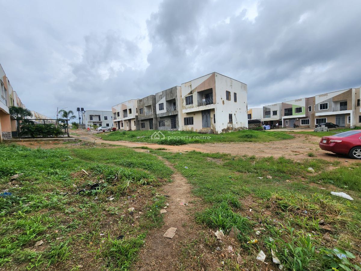 Well Located 3bedroom Terrace Duplex with Boys Quarter (semi-finished), Aso Estate, Karsana, Abuja, Terraced Duplex for Sale