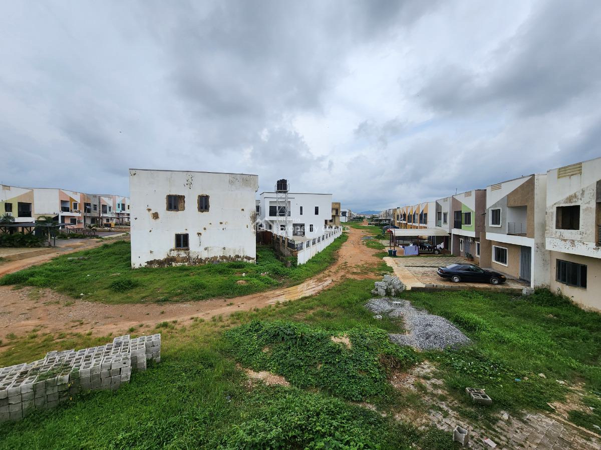 Well Located 3bedroom Terrace Duplex with Boys Quarter (semi-finished), Aso Estate, Karsana, Abuja, Terraced Duplex for Sale