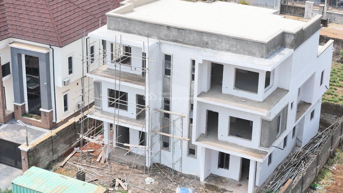 Luxury Semi Detached Duplex ( 60%) Finished, Opposite Military Pension Board, Fo1 Layout, Kubwa, Abuja, Semi-detached Duplex for Sale