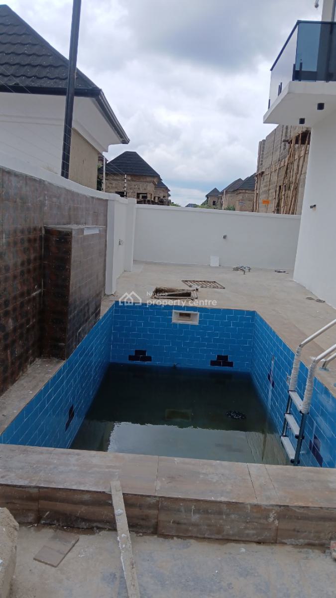Luxury 5 Bedroom Fully Detached Duplex with Swimming Pool, Gra By General Hospital, Asaba, Delta, Detached Duplex for Sale