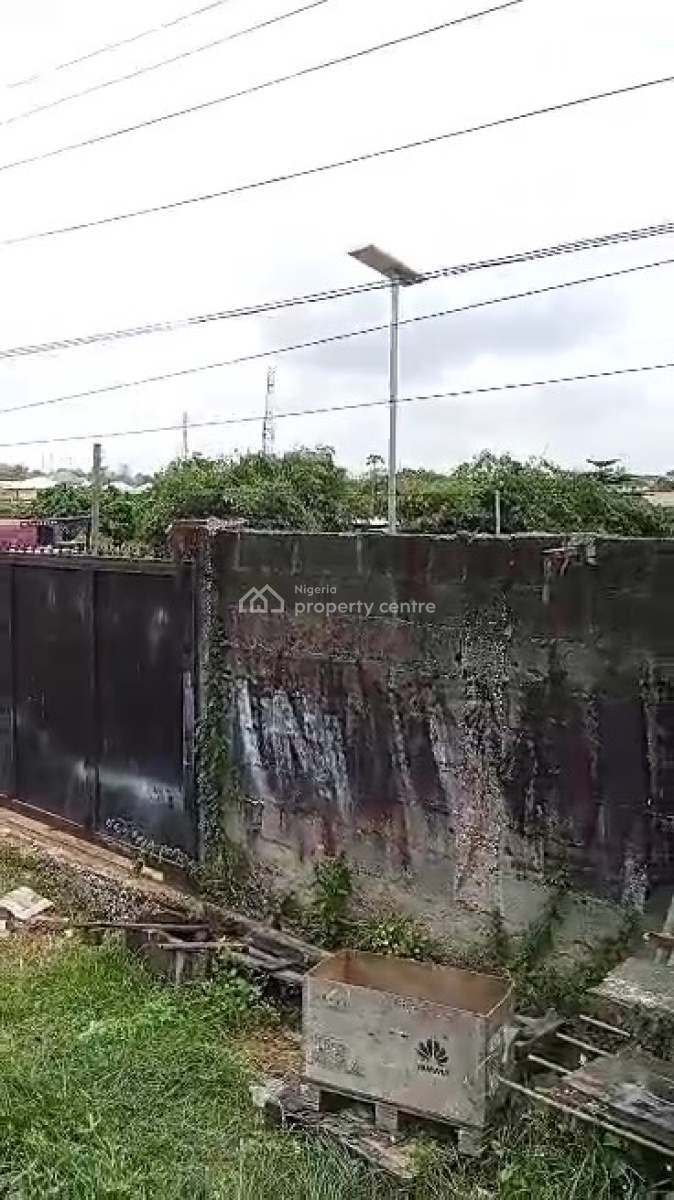 Distress Land Measuring 2236sqm, Fenced, Odediran Close, Off  Osho Street, By Opebi Link Bridge, Opebi, Ikeja, Lagos, Land for Sale