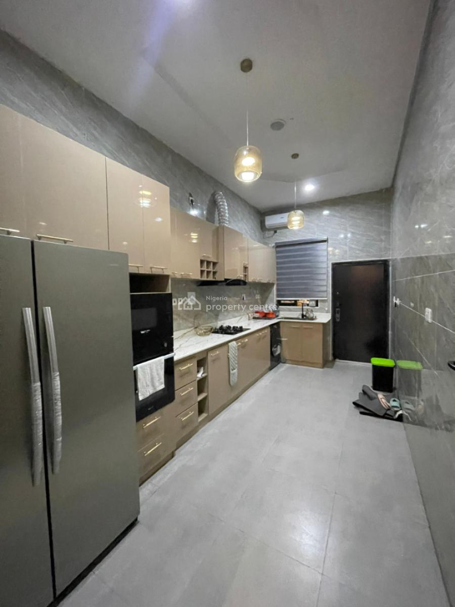4 Bedroom Semi Detached Duplex Fully Furnished with Bq, Oral Estate, Lekki, Lagos, House for Sale