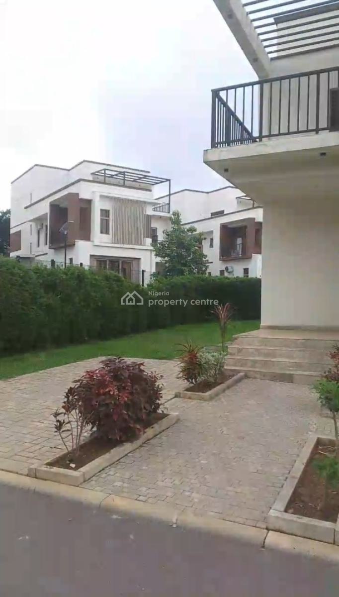 Luxury 4 Bedroom Semi-detached + Bq, Close to Police Station, Life Camp, Abuja, Semi-detached Duplex for Sale