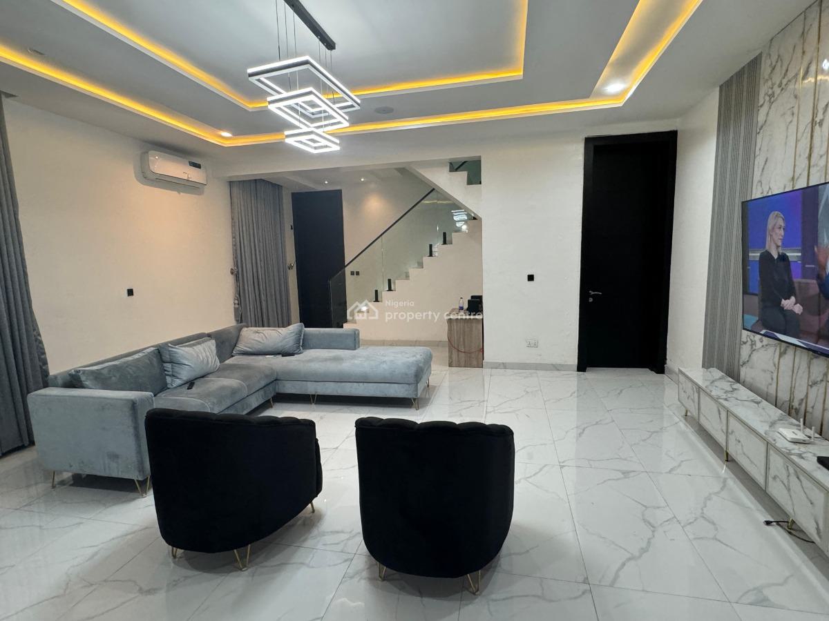 Newly Built and Fully Serviced and Furnished 5 Bedroom Semi Detached, Oniru, Victoria Island (vi), Lagos, Semi-detached Duplex for Rent
