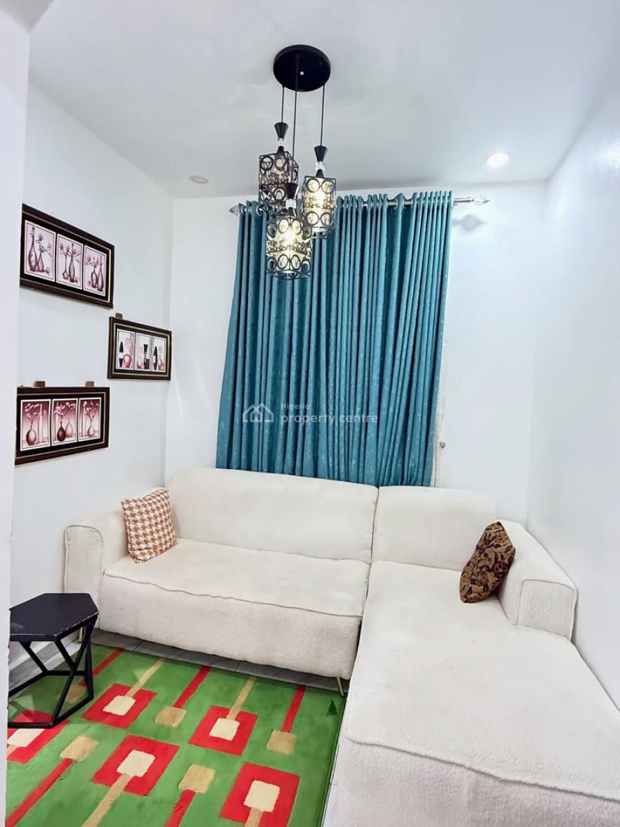 Superbly Designed 1 Bedroom Fully Furnished Apartment,on a Tarred Road, Serene Neighborhood, Mabushi, Abuja, Flat / Apartment for Rent