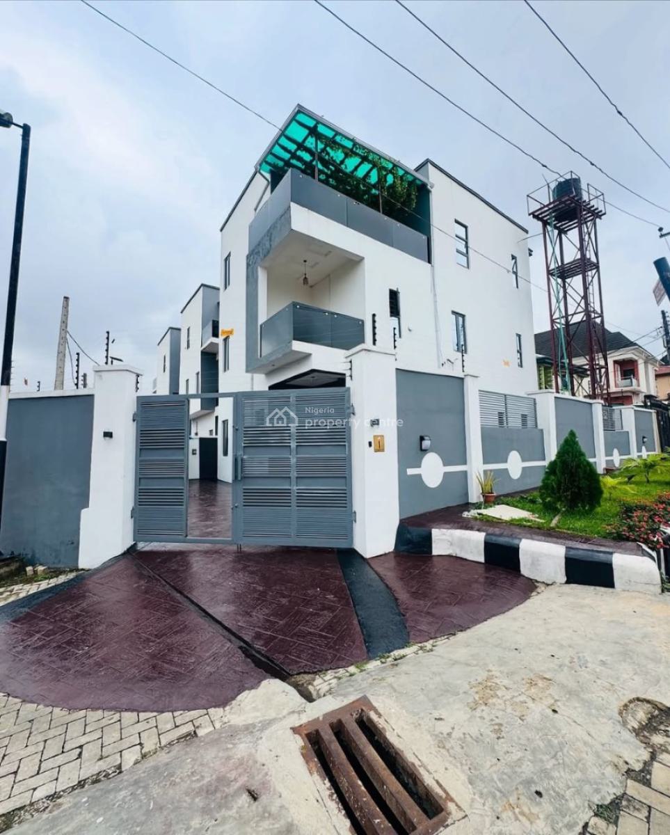 Magnificent 4 Bedroom Detached Duplex with Bq in Serene Estate, Gra Phase 1, Magodo, Lagos, Detached Duplex for Sale