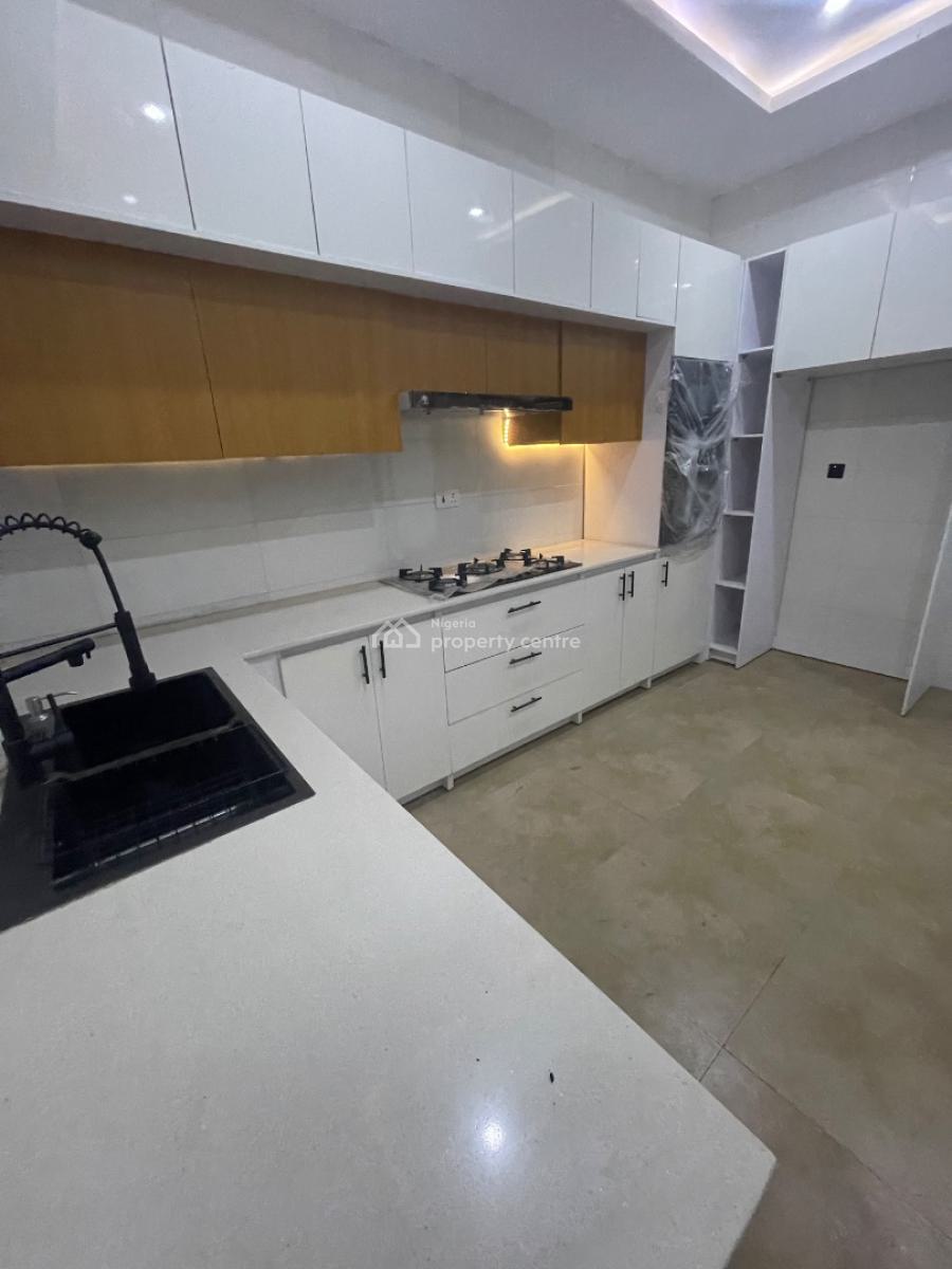 Luxury Brand New 4 Bedroom Terrace Duplex with Bq, Located Inside Good Estate,comes with 24 Hrs Light,clean Water, Ajah, Lagos, Terraced Duplex for Rent