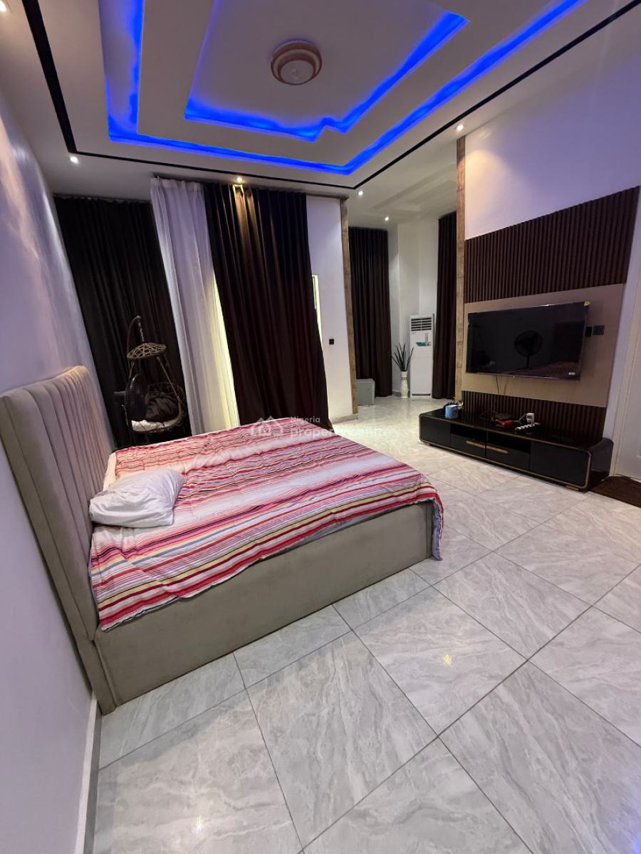 Luxury 3bedroom Duplex Private Compound with Bq for Monthly, Prestigious Lekki Palm Estate, Ajah, Lagos, Semi-detached Duplex for Rent