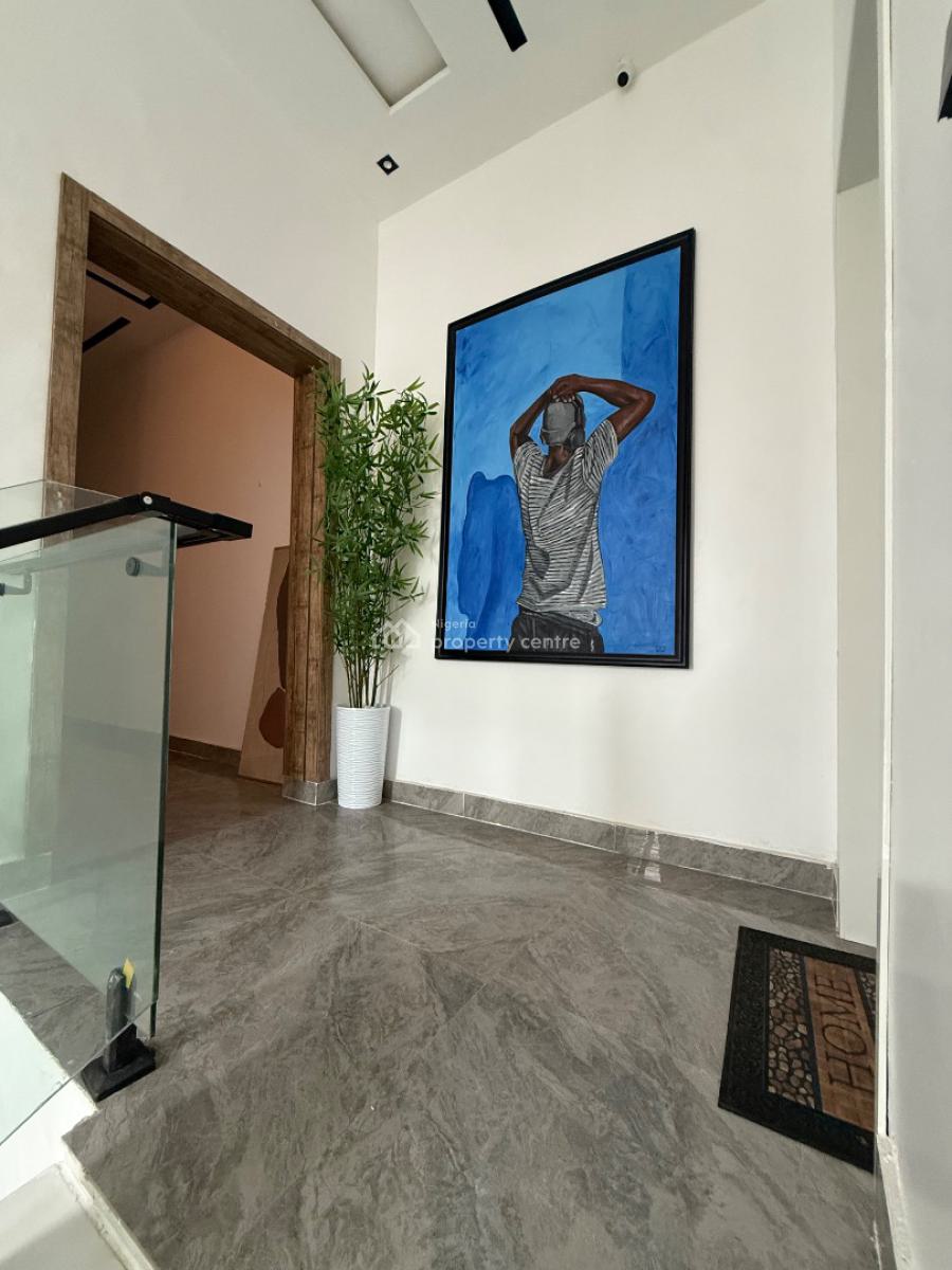 Luxury 3bedroom Duplex Private Compound with Bq for Monthly, Prestigious Lekki Palm Estate, Ajah, Lagos, Semi-detached Duplex for Rent