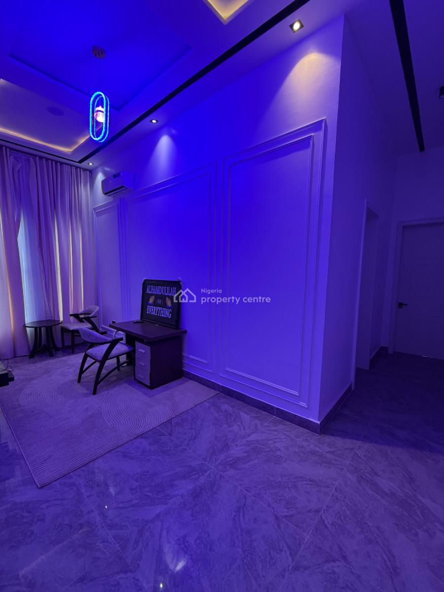 Luxury 3bedroom Duplex Private Compound with Bq for Monthly, Prestigious Lekki Palm Estate, Ajah, Lagos, Semi-detached Duplex for Rent
