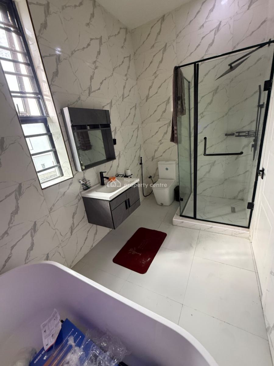 Luxury 3bedroom Duplex Private Compound with Bq for Monthly, Prestigious Lekki Palm Estate, Ajah, Lagos, Semi-detached Duplex for Rent