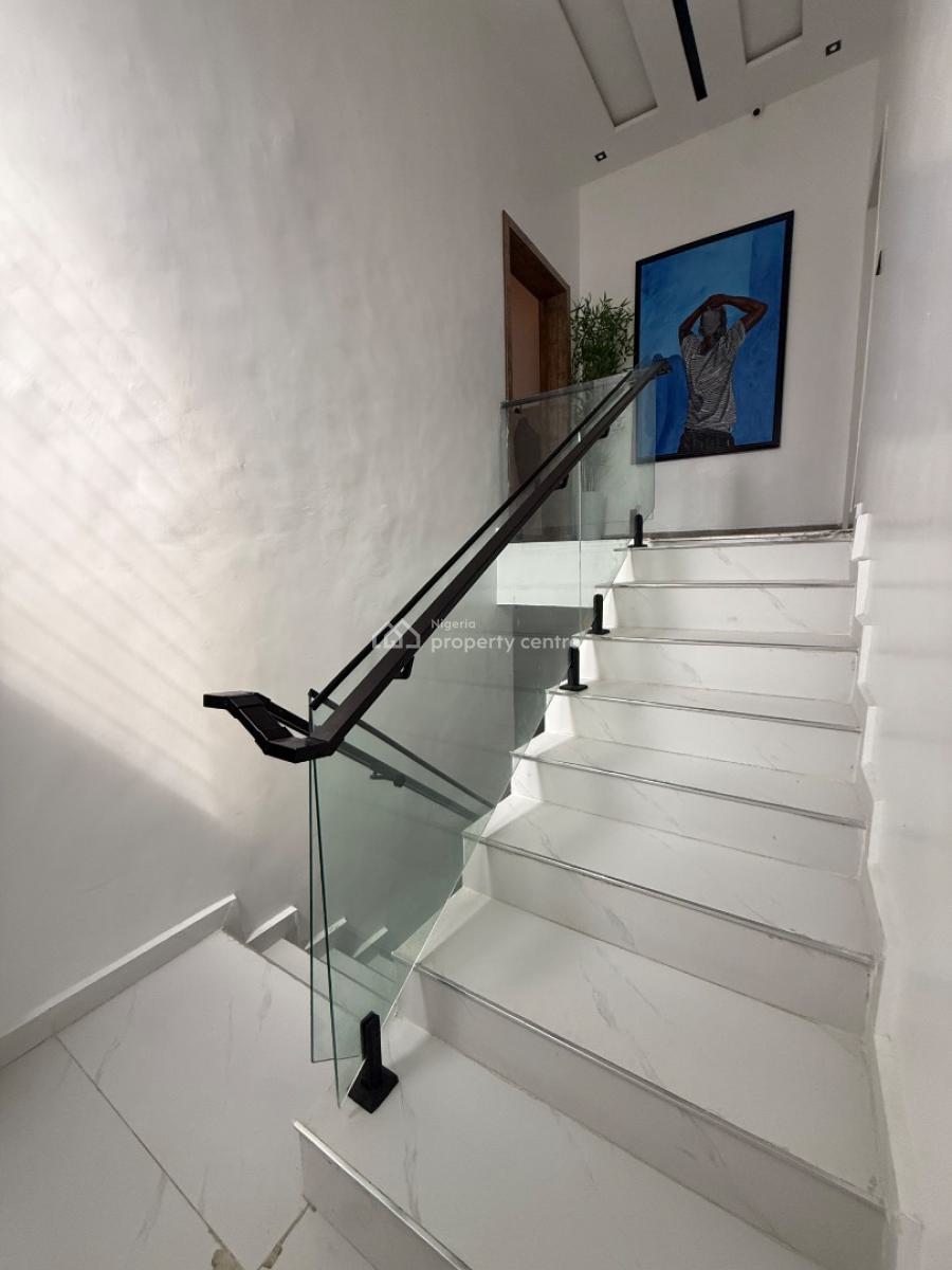 Luxury 3bedroom Duplex Private Compound with Bq for Monthly, Prestigious Lekki Palm Estate, Ajah, Lagos, Semi-detached Duplex for Rent