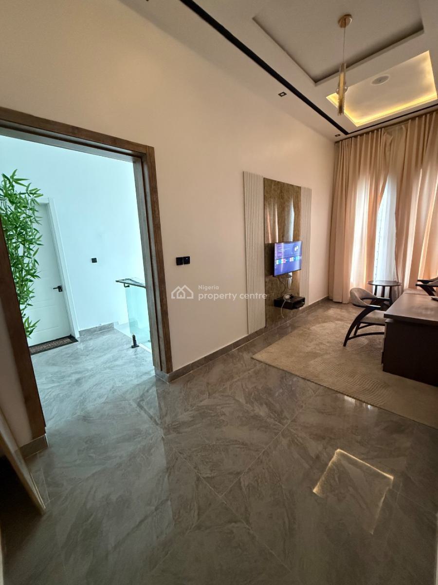 Luxury 3bedroom Duplex Private Compound with Bq for Monthly, Prestigious Lekki Palm Estate, Ajah, Lagos, Semi-detached Duplex for Rent