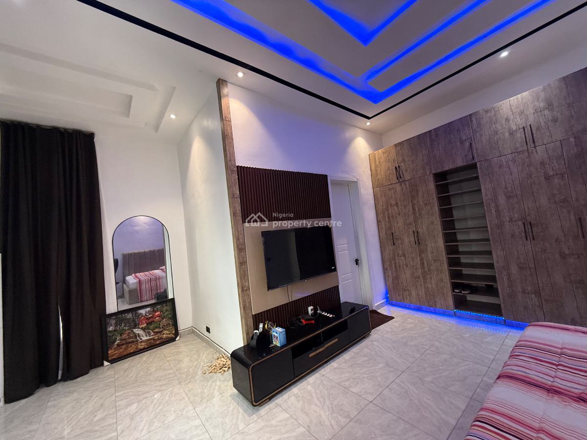 Luxury 3bedroom Duplex Private Compound with Bq for Monthly, Prestigious Lekki Palm Estate, Ajah, Lagos, Semi-detached Duplex for Rent