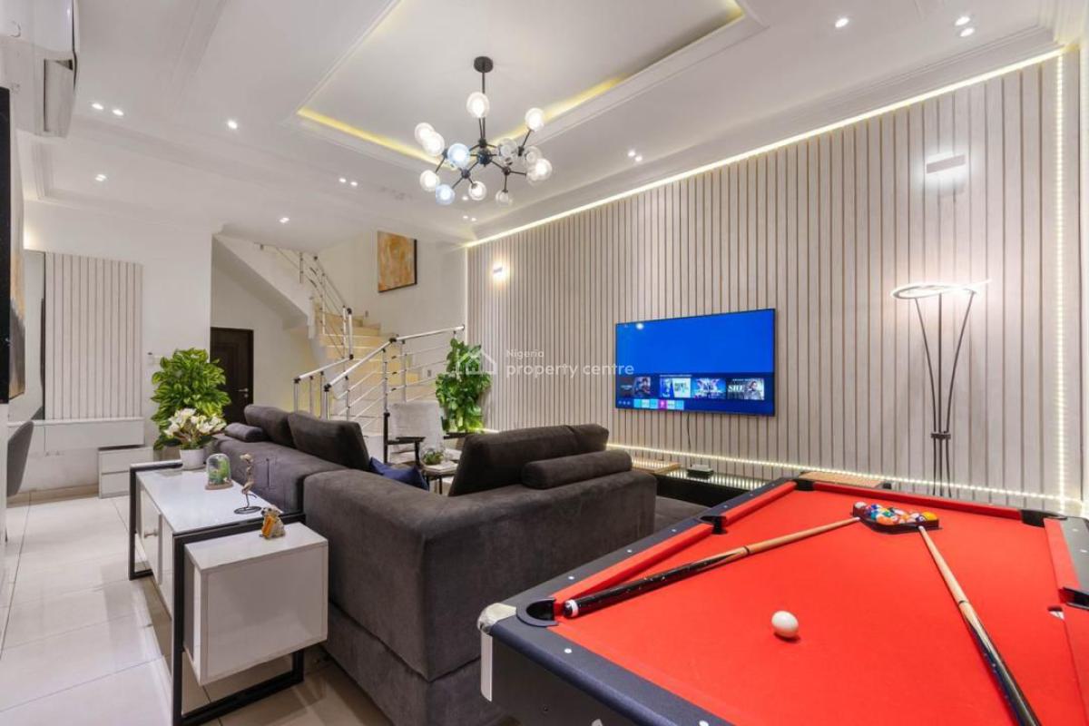 Four Bedroom Semi Detach Duplex, Chevron Lekki, Lekki, Lagos, Semi-detached Duplex for Rent