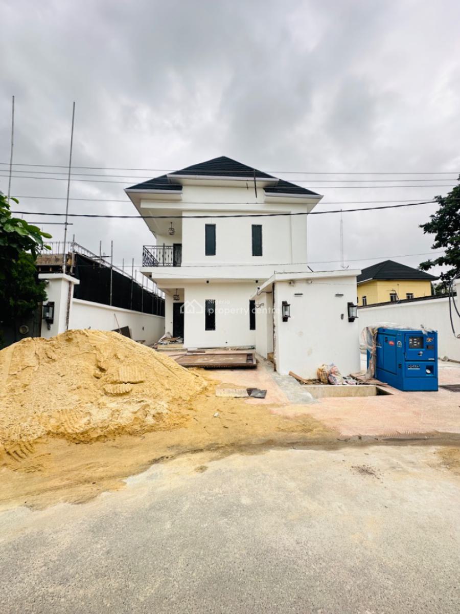 Newly Spacious 4 Bedroom Fully Detached Duplex with a Room Bq, Surulere, Lagos, Detached Duplex for Sale