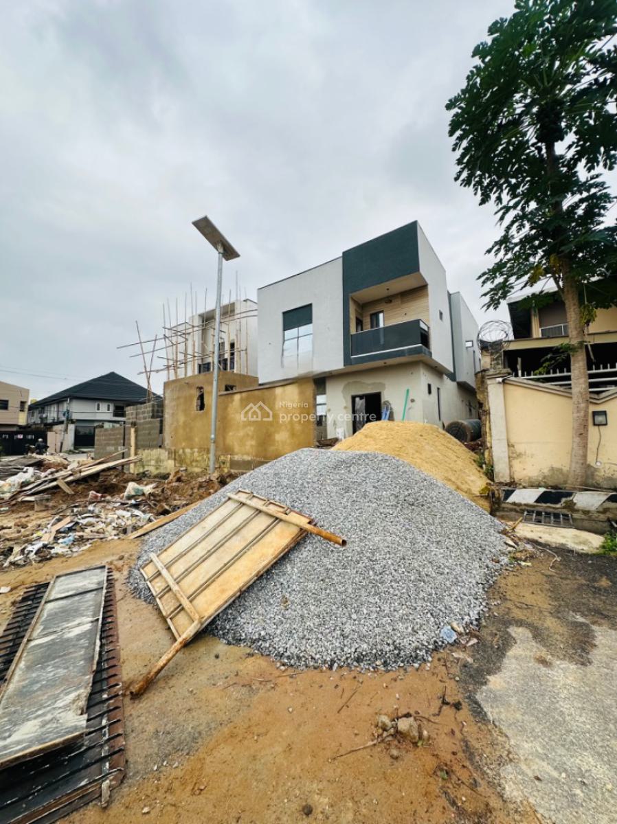 Newly Built 4 Bedroom Fully Detached Duplex with a Room Bq, Allen, Ikeja, Lagos, Detached Duplex for Sale
