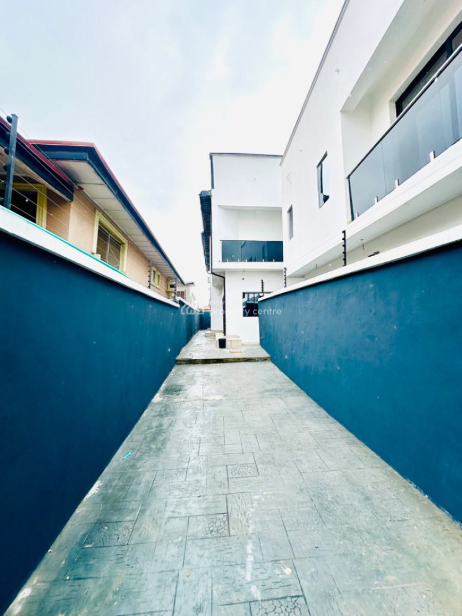 Spaciously Finished 4 Bedroom Semi Detached Duplex with a Room Bq, Gbagada, Lagos, Semi-detached Duplex for Sale