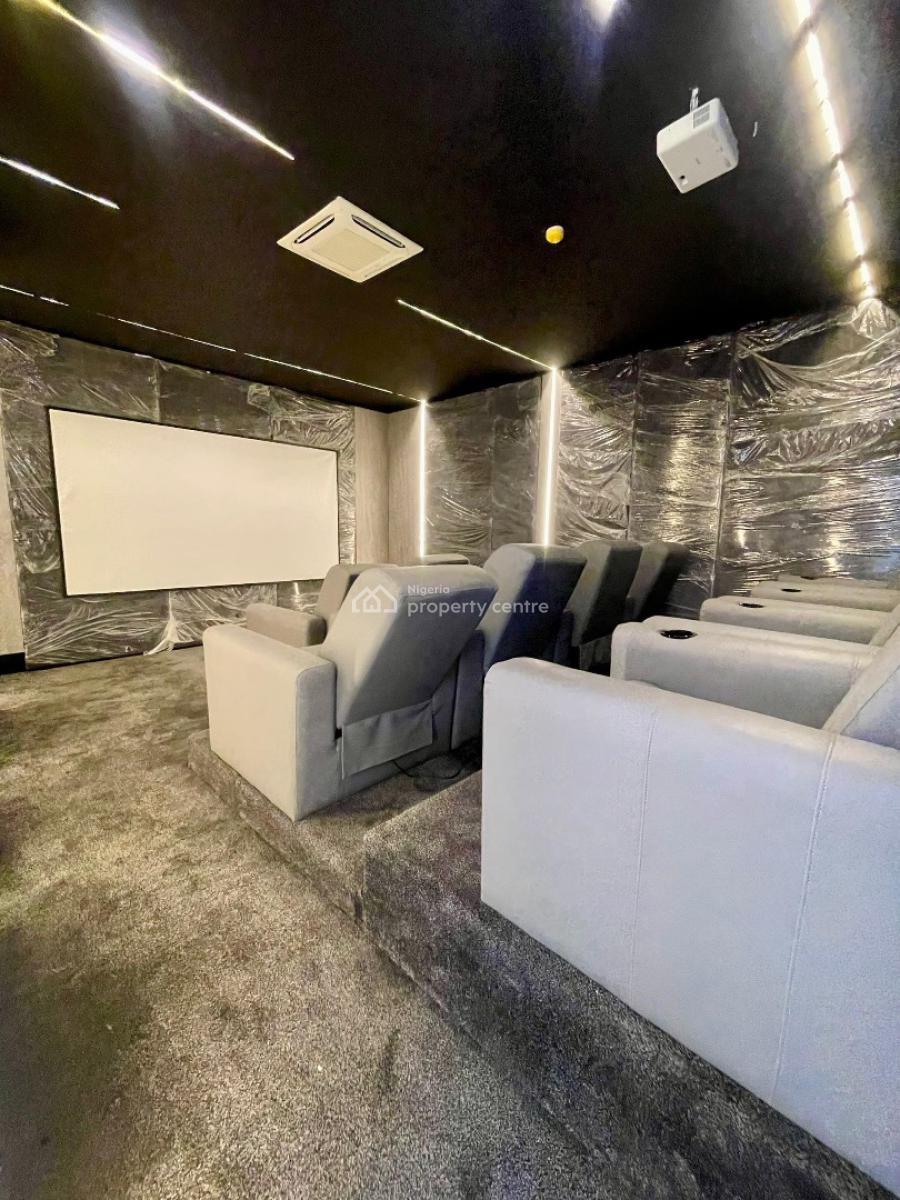 Luxury 5 Bedrooms Detached Smart Home with Elevator, Cinema, Swimming Pool, Ikate Elegushi, Lekki, Lagos, Detached Duplex for Sale