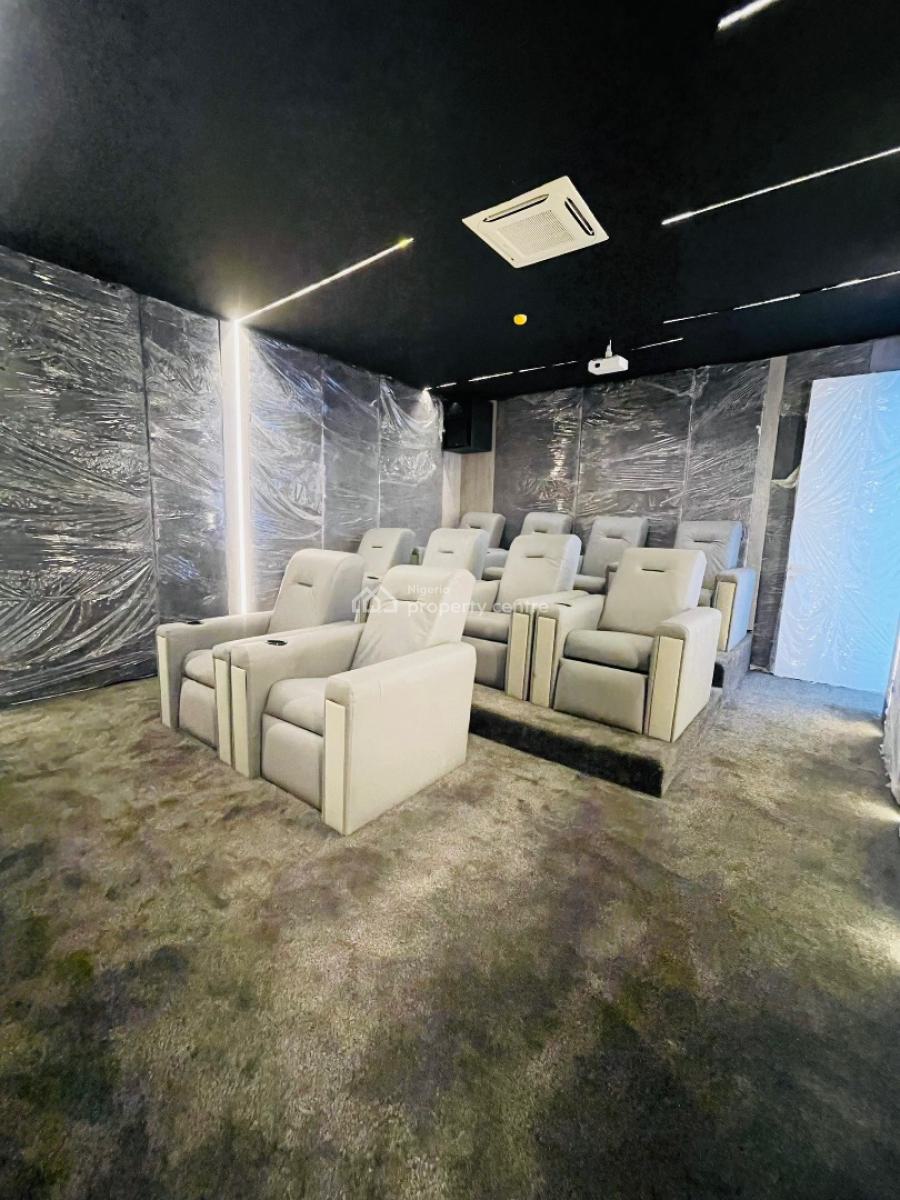 Luxury 5 Bedrooms Detached Smart Home with Elevator, Cinema, Swimming Pool, Ikate Elegushi, Lekki, Lagos, Detached Duplex for Sale