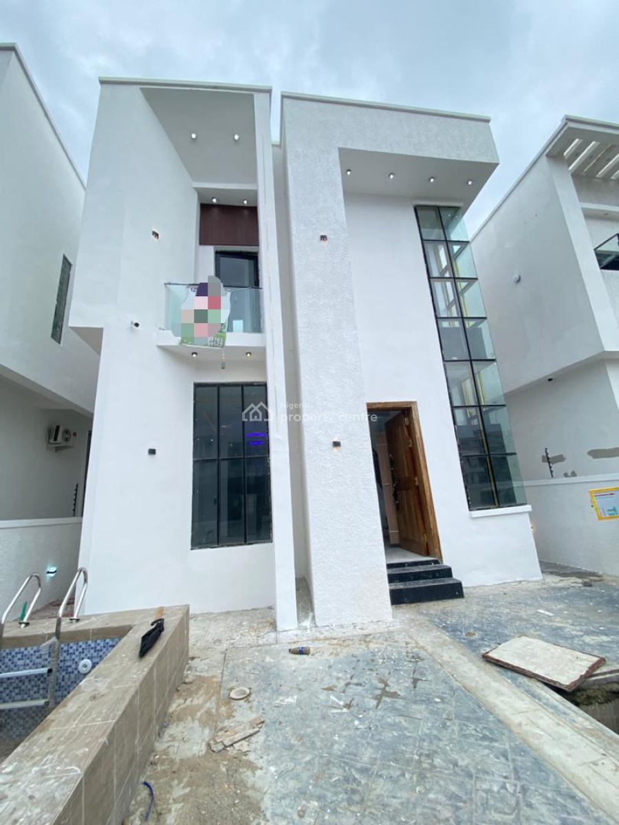 Beautifully Built 4 Bedroom Fully-detached Duplex, Chevron, Lekki, Lagos, Detached Duplex for Sale