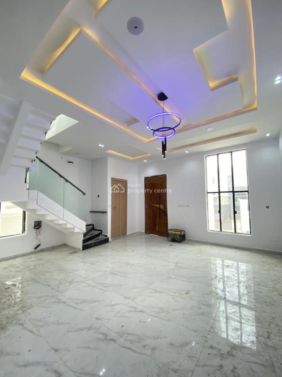 Beautifully Built 4 Bedroom Fully-detached Duplex, Chevron, Lekki, Lagos, Detached Duplex for Sale