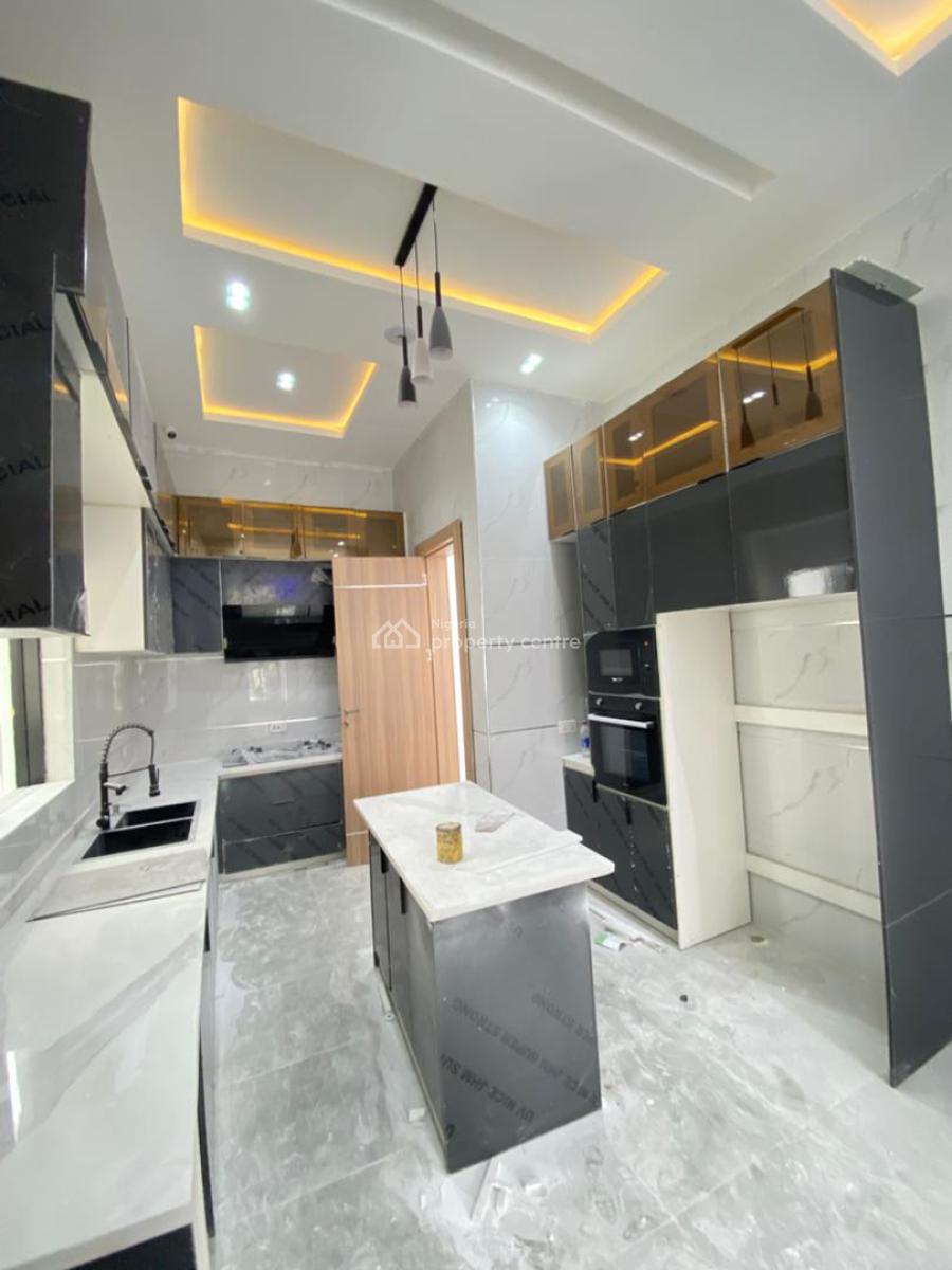 Beautifully Built 4 Bedroom Fully-detached Duplex, Chevron, Lekki, Lagos, Detached Duplex for Sale
