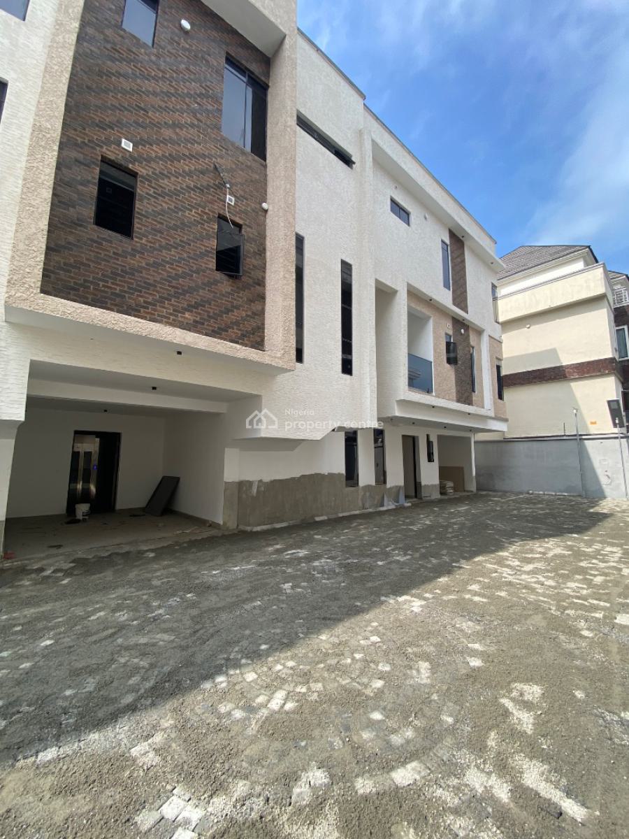 Automated Luxury Serviced 4bedroom Terrace Duplex with Bq,inveter Syst, Lekki Right, Lekki Phase 1, Lekki, Lagos, Terraced Duplex for Sale