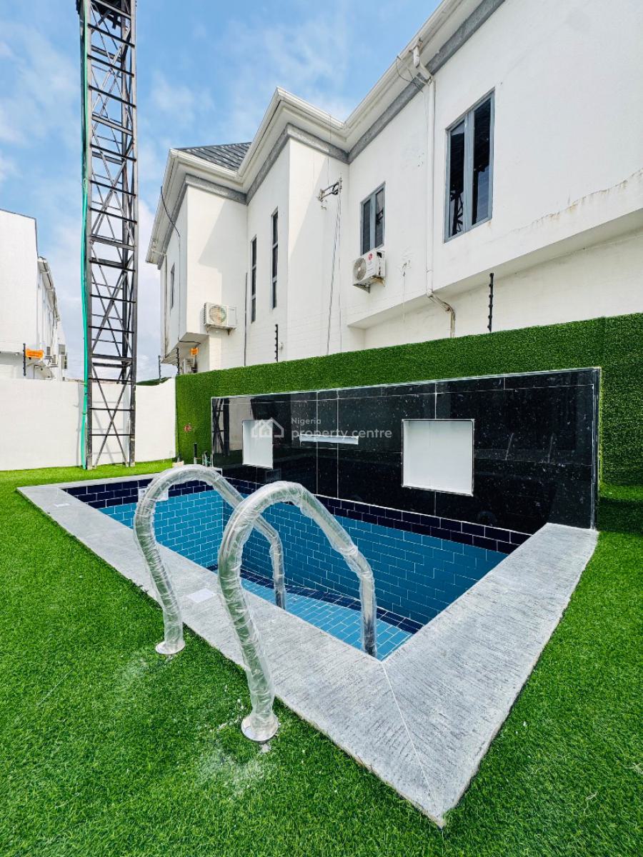 Unique 5 Bedroom Fully Detached Duplex  Pool, Chevron Toll Gate, Lekki, Lagos, Detached Duplex for Sale