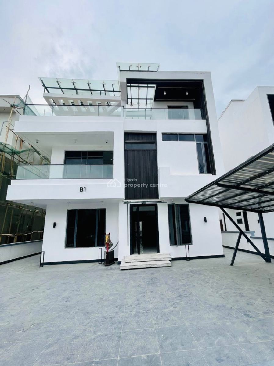 Super 5 Bedroom Fully Detached Duplex with Elevator and Pool, Lekky County, Ikota, Lekki, Lagos, Detached Duplex for Sale
