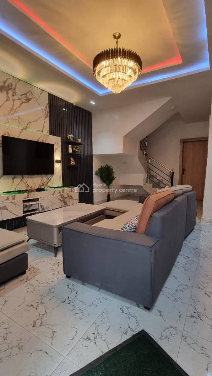 4bedroom Terrace Duplex in a Serene Environmemt, Lekki Conservation, Lekki, Lagos, Terraced Duplex for Rent