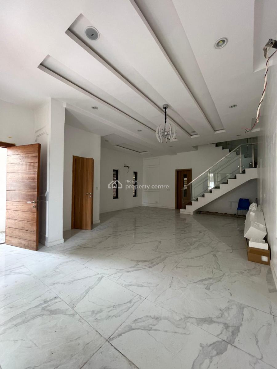 Spacious 5 Bedroom Detached Duplex with Bq, Pool, Solar Inverter, Ikate, Lekki, Lagos, Detached Duplex for Sale