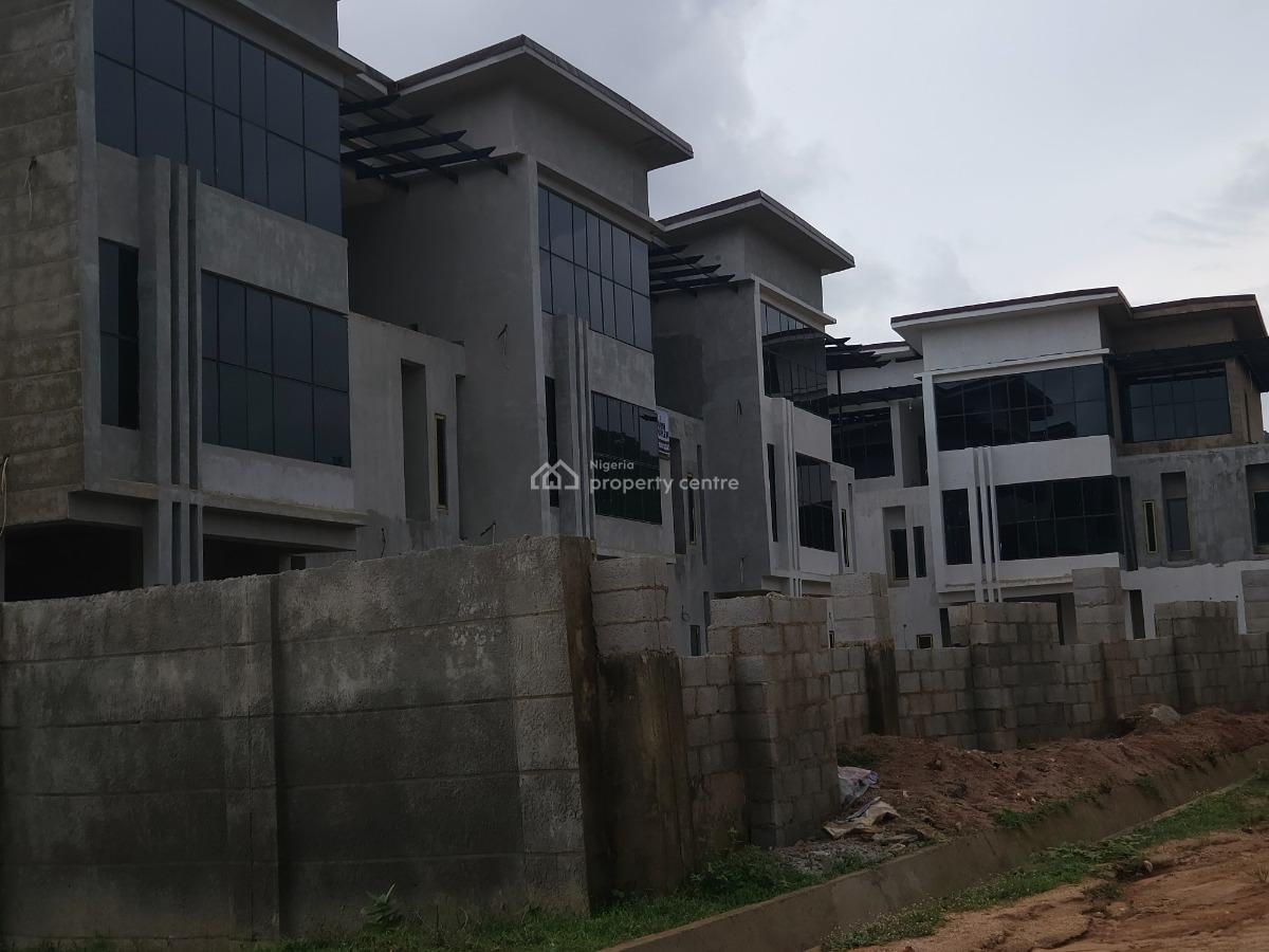 5 Bedroom Terrace House, Diplomatic Zone, Katampe Extension, Katampe, Abuja, Terraced Duplex for Sale