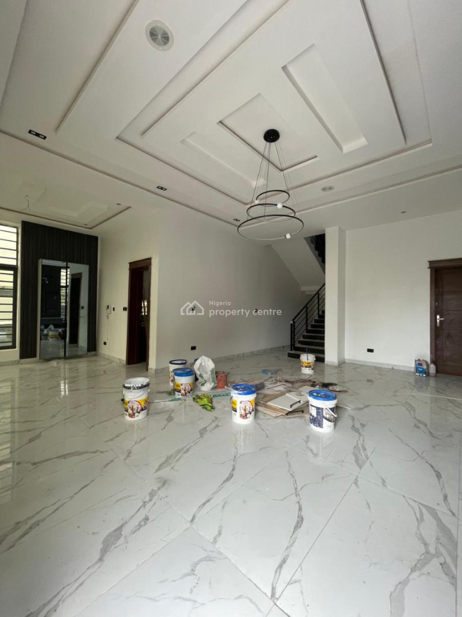 Spacious 5 Bedrooms Detaced Duplex with Bq, Pool, Cinema & Open Terrace, Ikate, Lekki, Lagos, Detached Duplex for Sale