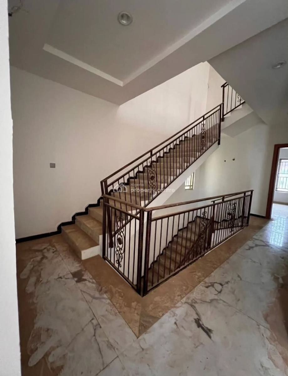 Exquisite 5 Bedroom Terrace Duplex with Bq, Kado, Abuja, Terraced Duplex for Rent