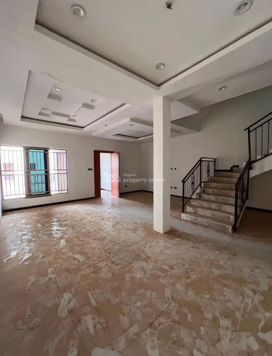 Exquisite 5 Bedroom Terrace Duplex with Bq, Kado, Abuja, Terraced Duplex for Rent