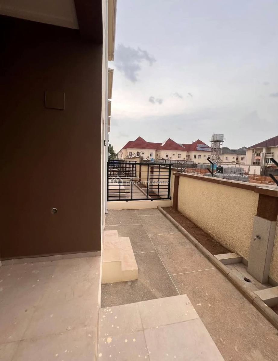Exquisite 5 Bedroom Terrace Duplex with Bq, Kado, Abuja, Terraced Duplex for Rent