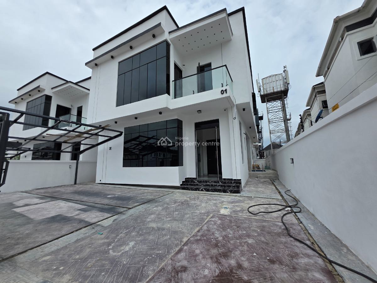 Superb 5 Bedrooms Detached Duplex in a Serene Estate, By Chevron Tollgate, Lekki, Lagos, Detached Duplex for Sale