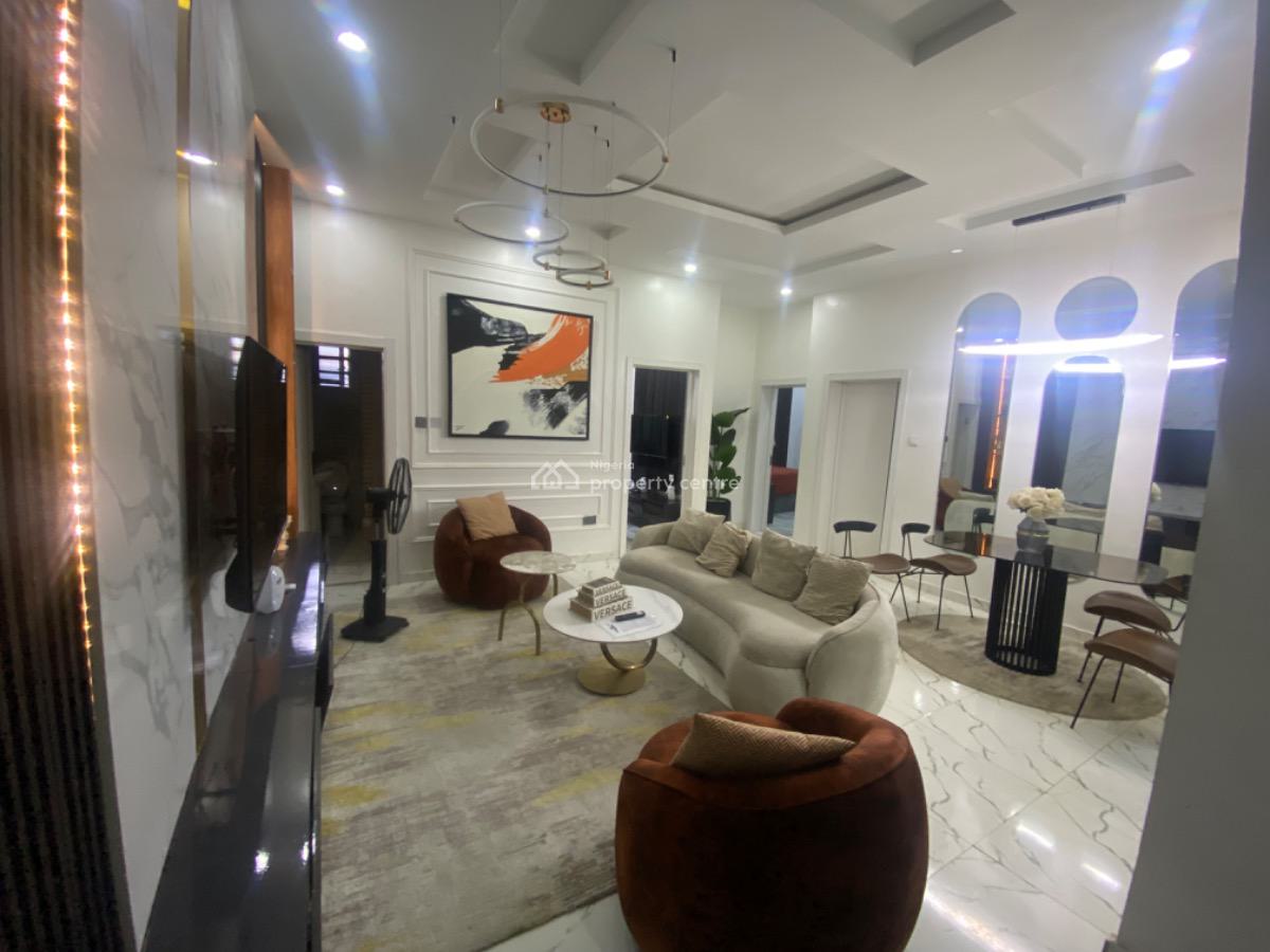 Furnished 3 Bedroom Flat in a Gated Estate, By The 2nd Toll Gate, Lekki, Lagos, Flat / Apartment for Sale