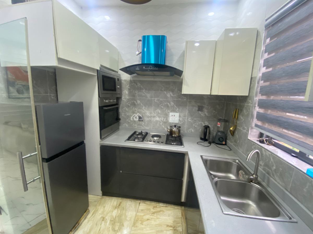 Furnished 3 Bedroom Flat in a Gated Estate, By The 2nd Toll Gate, Lekki, Lagos, Flat / Apartment for Sale