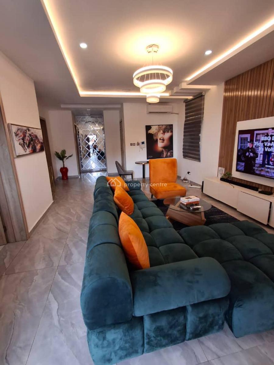 Fully Furnished Two Bedroom Apartment, Victoria Bay Estate, Ikate, Lekki, Lagos, Flat / Apartment for Rent