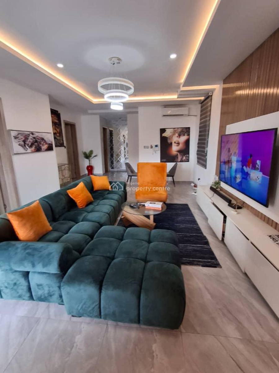 Fully Furnished Two Bedroom Apartment, Victoria Bay Estate, Ikate, Lekki, Lagos, Flat / Apartment for Rent
