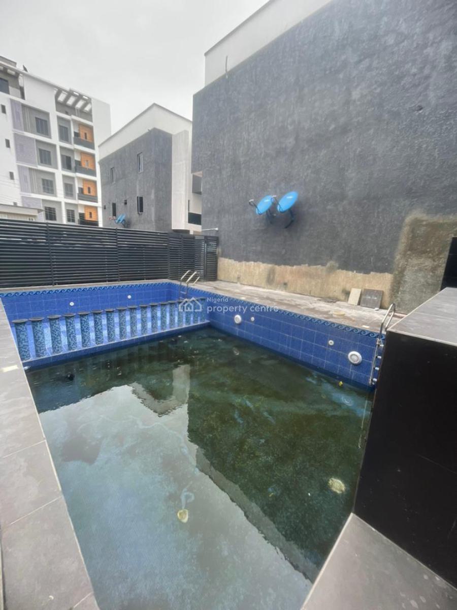 4 Bedroom Terrace Duplex with Quality Facilities and Standard Fittings, Ikate, Lekki, Lagos, Terraced Duplex for Rent