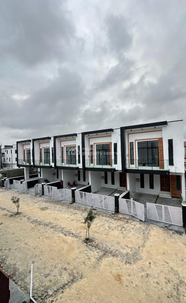 Lovely Brand New Self Compound  3 Bedroom Terraced Duplex., Ikota, Lekki, Lagos, Terraced Duplex for Sale
