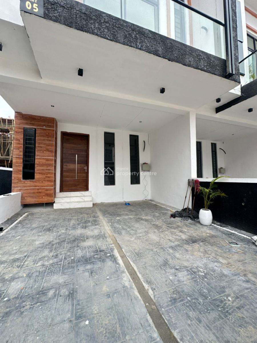 Newly Completed 4 Bedrooms Terraced Duplexes - Self-compound Units, Ikota, Lekki, Lagos, Terraced Duplex for Sale