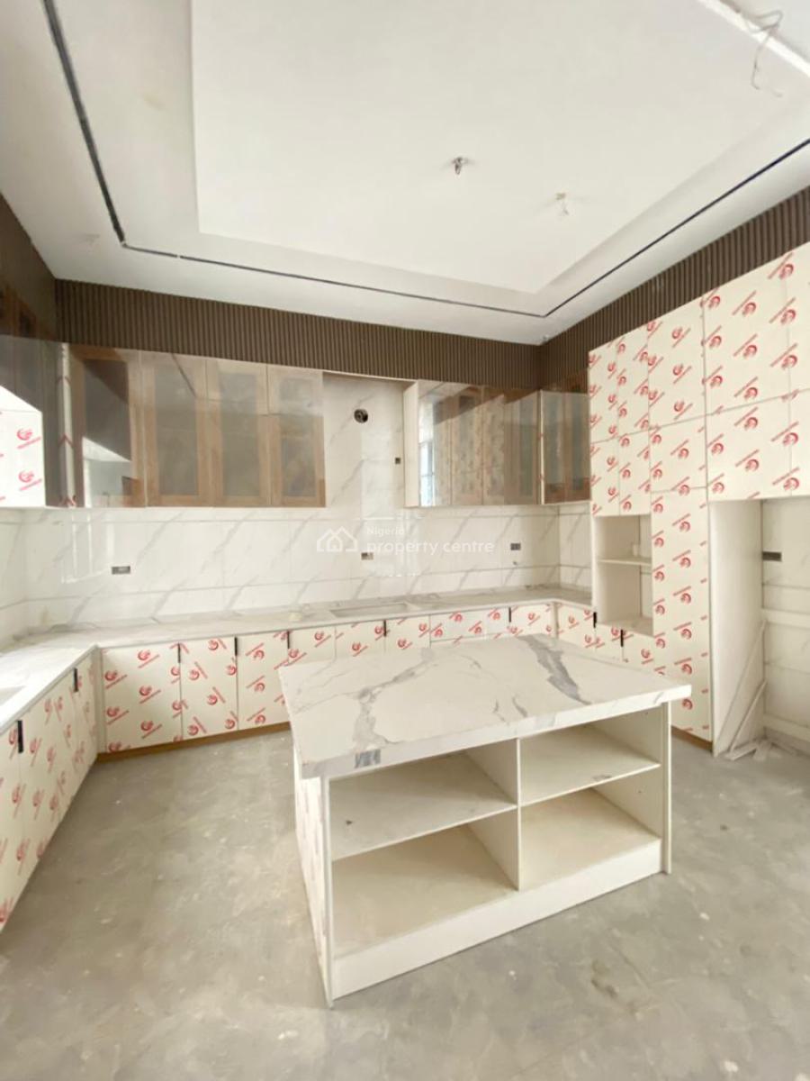 a Nicely Built 5 Bedroom Fully-detached Duplex   with Pool and Cinemw, Chevron. Toll-gate, Lekki, Lagos, Detached Duplex for Sale